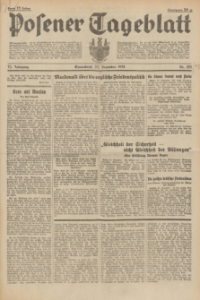 Posener Tageblatt. Jg.73, nr 291 (22 Dezember 1934) + dod.