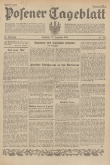 Posener Tageblatt. Jg.73, nr 293 (25 Dezember 1934) + dod.