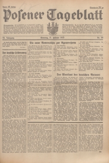 Posener Tageblatt. Jg.74, Nr. 40 (17 Februar 1935) + dod.