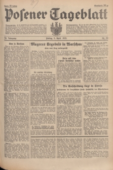 Posener Tageblatt. Jg.74, Nr. 80 (5 April 1935) + dod.