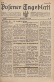 Posener Tageblatt. Jg.74, nr 94 (24 April 1935) + dod.