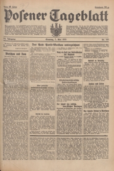Posener Tageblatt. Jg.74, Nr. 103 (5 Mai 1935) + dod.