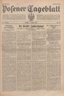 Posener Tageblatt. Jg.74, Nr. 175 (2 August 1935) + dod.