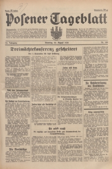 Posener Tageblatt. Jg.74, Nr. 189 (20 August 1935) + dod.