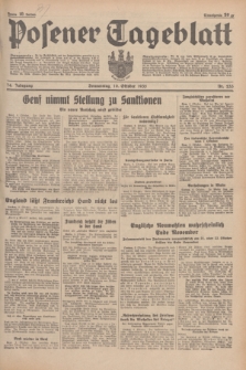 Posener Tageblatt. Jg.74, Nr. 233 (10 Oktober 1935) + dod.