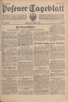 Posener Tageblatt. Jg.74, Nr. 244 (23 Oktober 1935) + dod.