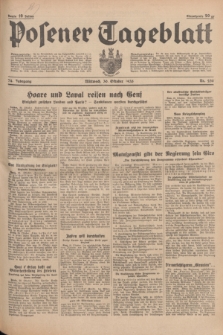 Posener Tageblatt. Jg.74, Nr. 250 (30 Oktober 1935) + dod.