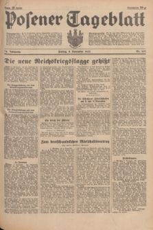 Posener Tageblatt. Jg.74, Nr. 257 (8 November 1935) + dod.