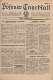 Posener Tageblatt. Jg.74, Nr. 267 (20 November 1935) + dod.