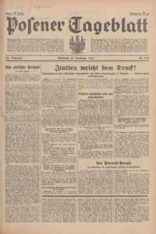 Posener Tageblatt. Jg.74, Nr. 273 (27 November 1935) + dod.
