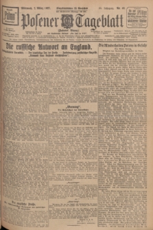 Posener Tageblatt (Posener Warte). Jg.66, Nr. 49 (2 März 1927) + dod.