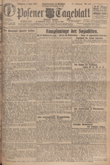 Posener Tageblatt (Posener Warte). Jg.66, Nr. 123 (1 Juni 1927) + dod.
