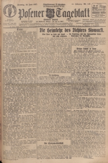 Posener Tageblatt (Posener Warte). Jg.66, Nr. 143 (26 Juni 1927) + dod.