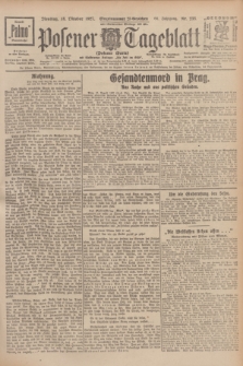 Posener Tageblatt (Posener Warte). Jg.66, Nr. 238 (18 Oktober 1927) + dod.