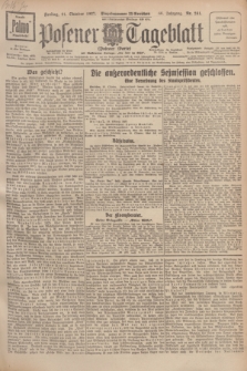 Posener Tageblatt (Posener Warte). Jg.66, Nr. 241 (21 Oktober 1927) + dod.