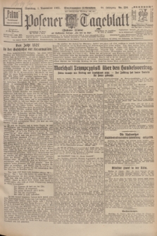 Posener Tageblatt (Posener Warte). Jg.66, Nr. 250 (1 November 1927) + dod.
