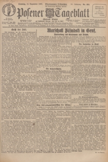 Posener Tageblatt (Posener Warte). Jg.66, Nr. 282 (11 Dezember 1927) + dod.