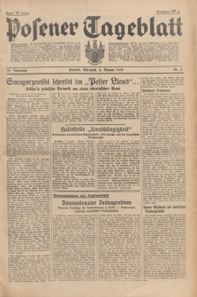 Posener Tageblatt. Jg.78, Nr. 3 (4 Januar 1939) + dod.