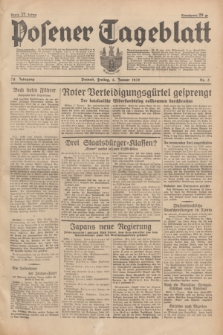 Posener Tageblatt. Jg.78, Nr. 5 (6 Januar 1939) + dod.