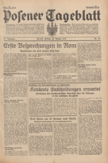 Posener Tageblatt. Jg.78, Nr. 10 (13 Januar 1939) + dod.