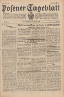 Posener Tageblatt. Jg.78, Nr. 12 (15 Januar 1939) + dod.
