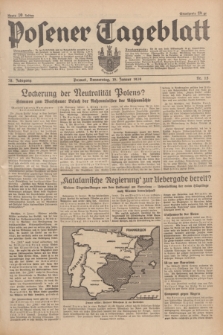 Posener Tageblatt. Jg.78, Nr. 15 (19 Januar 1939) + dod.