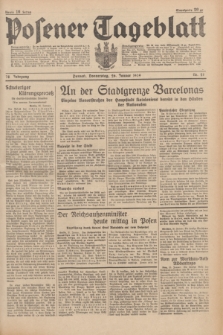 Posener Tageblatt. Jg.78, Nr. 21 (26 Januar 1939) + dod.