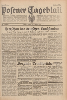 Posener Tageblatt. Jg.78, Nr. 22 (27 Januar 1939) + dod.