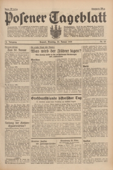 Posener Tageblatt. Jg.78, Nr. 25 (31 Januar 1939) + dod.