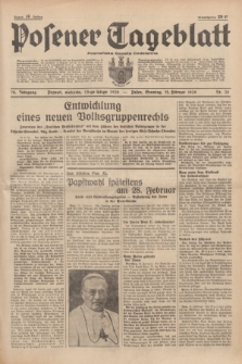 Posener Tageblatt = Poznańska Gazeta Codzienna. Jg.78, Nr. 35 (12 Februar 1939) + dod.
