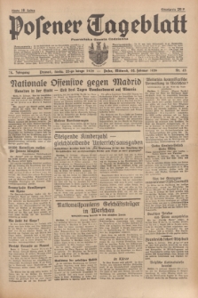 Posener Tageblatt = Poznańska Gazeta Codzienna. Jg.78, Nr. 43 (22 Februar 1939) + dod.
