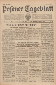 Posener Tageblatt = Poznańska Gazeta Codzienna. Jg.78, Nr. 48 (28 Februar 1939) + dod.