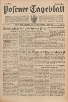 Posener Tageblatt = Poznańska Gazeta Codzienna. Jg.78, Nr. 54 (7 März 1939) + dod.
