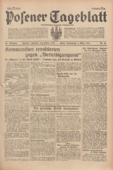Posener Tageblatt = Poznańska Gazeta Codzienna. Jg.78, Nr. 56 (9 März 1939) + dod.