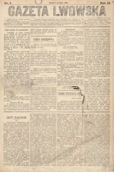 Gazeta Lwowska. 1885, nr 1