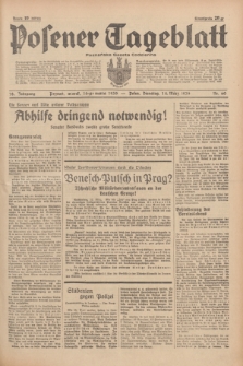 Posener Tageblatt = Poznańska Gazeta Codzienna. Jg.78, Nr. 60 (14 März 1939) + dod.