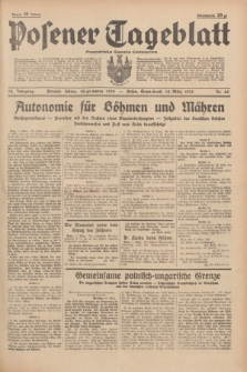 Posener Tageblatt = Poznańska Gazeta Codzienna. Jg.78, Nr. 64 (18 März 1939) + dod.
