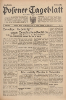 Posener Tageblatt = Poznańska Gazeta Codzienna. Jg.78, Nr. 72 (28 März 1939) + dod.