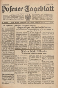 Posener Tageblatt = Poznańska Gazeta Codzienna. Jg.78, Nr. 82 (9 April 1939) + dod.