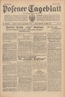 Posener Tageblatt = Poznańska Gazeta Codzienna. Jg.78, Nr. 95 (26 April 1939) + dod.