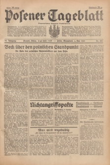 Posener Tageblatt = Poznańska Gazeta Codzienna. Jg.78, Nr. 104 (6 Mai 1939) + dod.