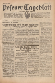 Posener Tageblatt = Poznańska Gazeta Codzienna. Jg.78, Nr. 106 (9 Mai 1939) + dod.