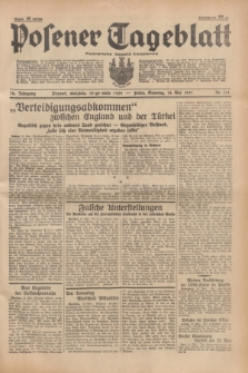 Posener Tageblatt = Poznańska Gazeta Codzienna. Jg.78, Nr. 111 (14 Mai 1939) + dod.