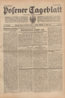 Posener Tageblatt = Poznańska Gazeta Codzienna. Jg.78, Nr. 113 (17 Mai 1939) + dod.