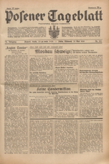 Posener Tageblatt = Poznańska Gazeta Codzienna. Jg.78, Nr. 123 (31 Mai 1939) + dod.