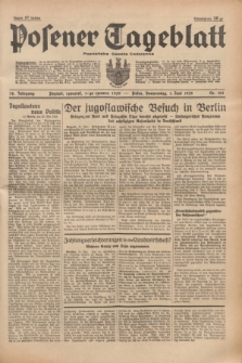 Posener Tageblatt = Poznańska Gazeta Codzienna. Jg.78, Nr. 124 (1 Juni 1939) + dod.