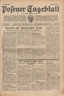 Posener Tageblatt = Poznańska Gazeta Codzienna. Jg.78, Nr. 126 (3 Juni 1939) + dod.