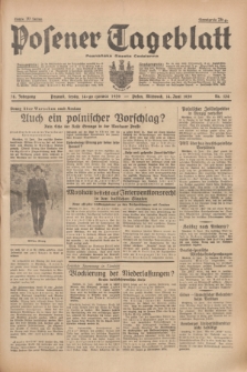 Posener Tageblatt = Poznańska Gazeta Codzienna. Jg.78, Nr. 134 (14 Juni 1939) + dod.