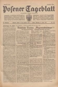 Posener Tageblatt = Poznańska Gazeta Codzienna. Jg.78, Nr. 145 (27 Juni 1939) + dod.