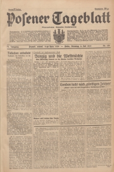 Posener Tageblatt = Poznańska Gazeta Codzienna. Jg.78, Nr. 150 (4 Juli 1939) + dod.